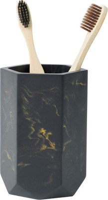 Стакан для зубной щетки и пасты FORA Anthracite FOR-ANT044 - фото