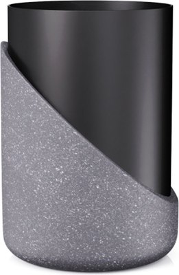 Стакан для зубной щетки и пасты FORA Granit Dark FOR-GRD044 - фото