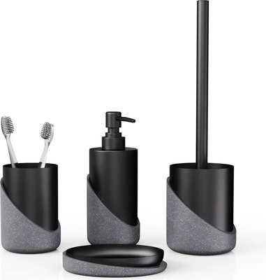 Ершик для унитаза FORA Granit Dark FOR-GRD025