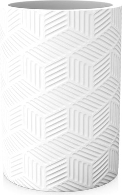 Стакан для зубной щетки и пасты FORA Delicate White FOR-DLW044 - фото