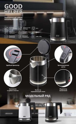 Электрочайник Goodhelper KPS-185C