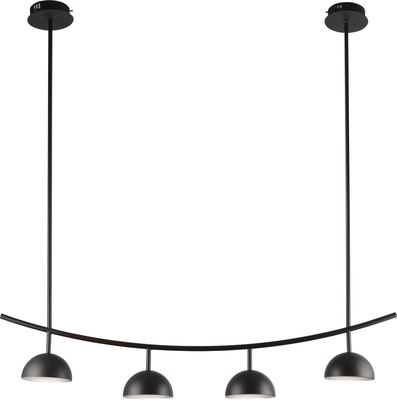 Люстра Kinklight Стиви 07652-4.19 (черный) - фото
