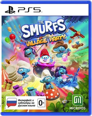 Игра для игровой консоли PlayStation 5 The Smurfs: Village Party - фото