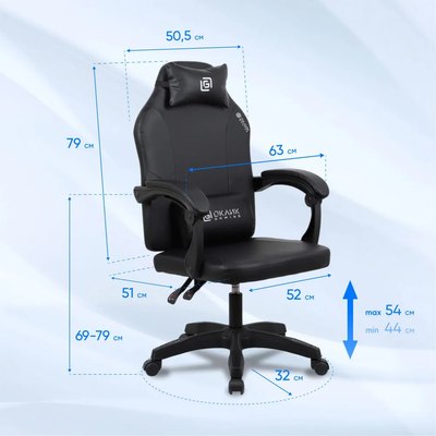 Кресло геймерское Оклик Spirit