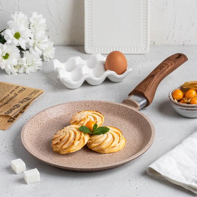 Блинная сковорода Традиция Миндаль ТМИ6221И