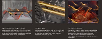 Микроволновая печь Hiberg i-VM 4588 YR (инверторная)