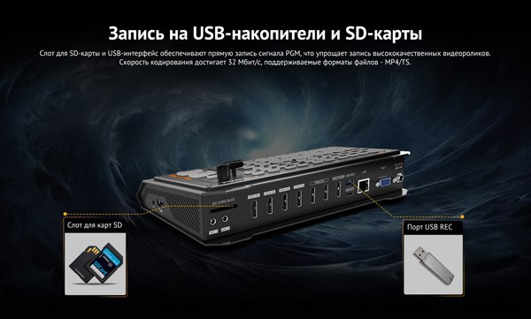 Панель управления системой ВКС Avmatrix Shark H4 / 31636