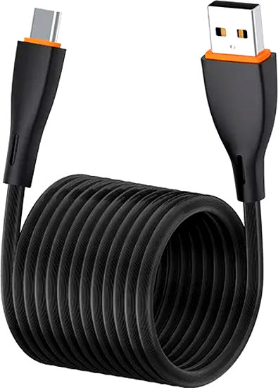 Кабель EOFE USB-A to Type-C / EOF-AC21-BK - фото