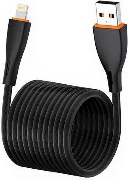 Кабель EOFE USB-A to Lightning / EOF-AL21-BK - фото