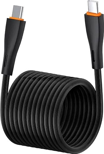 Кабель EOFE Type-C to Type-C / EOF-CC21-BK - фото