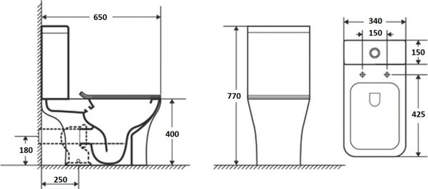 Унитаз напольный Cerutti Vettore CT7192