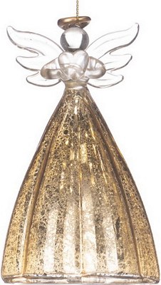 Елочная игрушка Goodwill Xmas 2024 Ангел с сердцем / P 30530_3 - фото