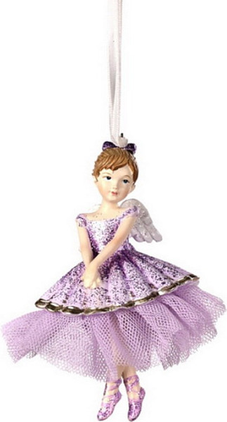 Елочная игрушка Goodwill Xmas 2024 Ангел-балерина / D 43257 - фото