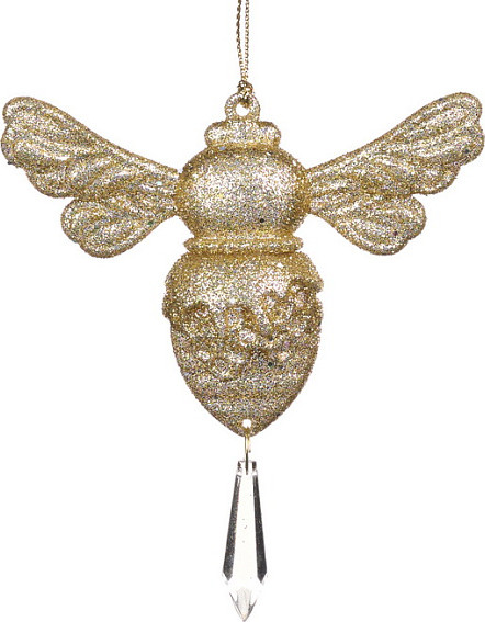 Елочная игрушка Goodwill Xmas 2024 Пчела / MO 96388 - фото