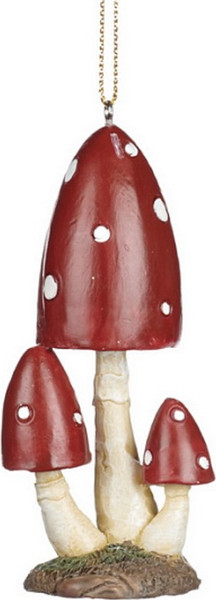 Елочная игрушка Goodwill Xmas 2024 Мухоморы / MC 35046 - фото