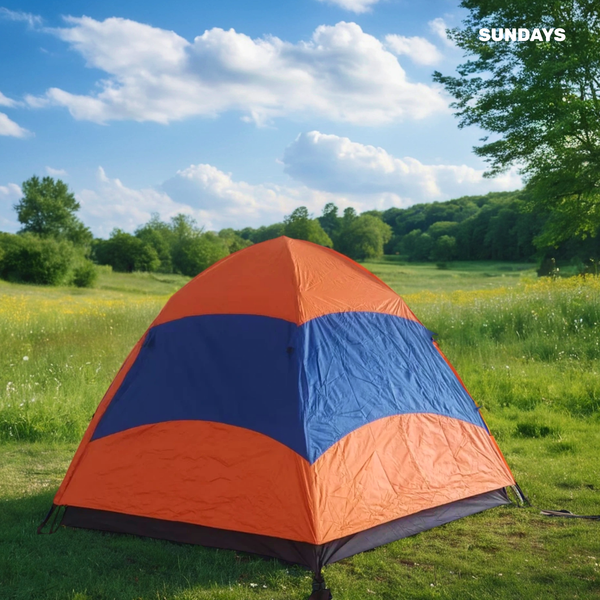 Палатка Sundays ZC-TT103-4 (синий/оранжевый)