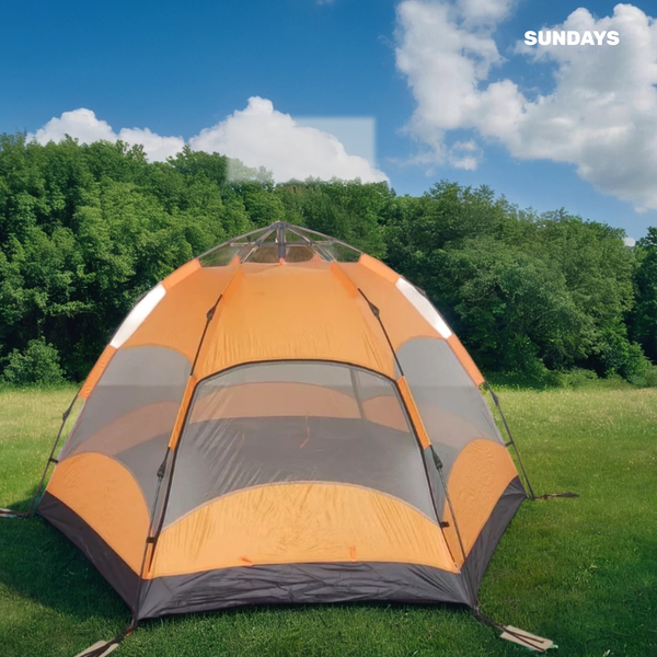Палатка Sundays ZC-TT103-4 (синий/оранжевый)
