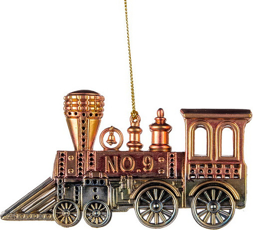 Елочная игрушка Goodwill Xmas 2024 Локомотив / MO 94162 - фото