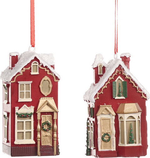 Елочная игрушка Goodwill Xmas 2024 Рождественский дом / D 43272