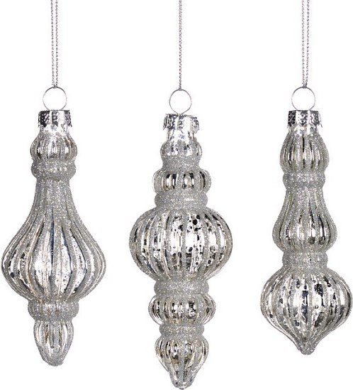 Елочная игрушка Goodwill Xmas 2024 Сосулька / P 29252