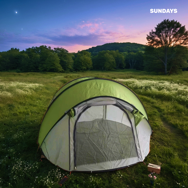 Палатка Sundays ZC-TT102-3 (зеленый/светло-серый)