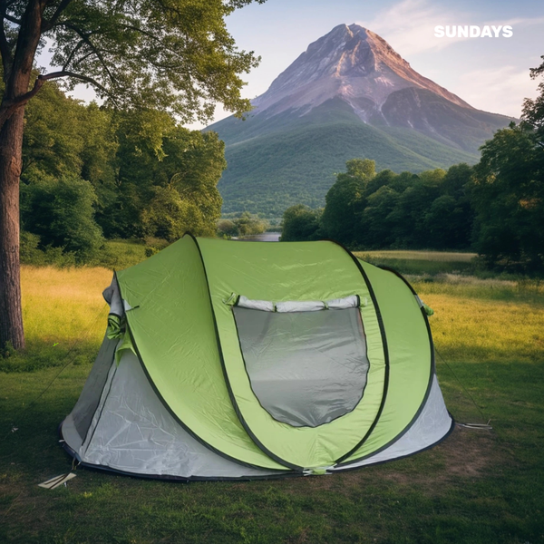 Палатка Sundays ZC-TT102-3 (зеленый/светло-серый)
