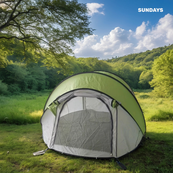 Палатка Sundays ZC-TT102-3 (зеленый/светло-серый)