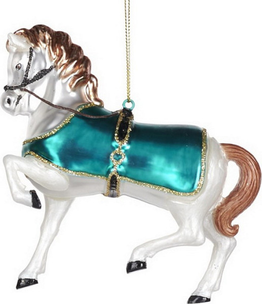 Елочная игрушка Goodwill Xmas 2024 Лошадь белая / TR 22574_2 - фото