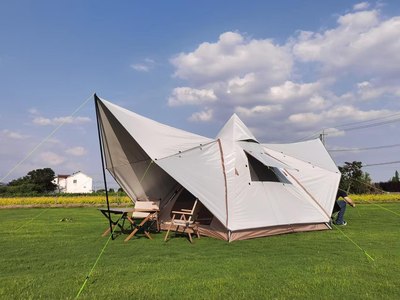 Палатка Sundays ZC-TT106 (коричневый/желтый)