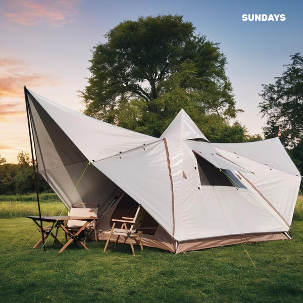 Палатка Sundays ZC-TT106 (коричневый/желтый)