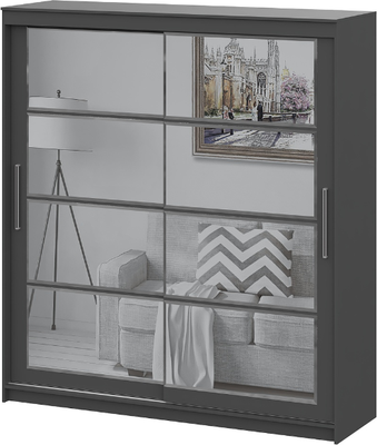 Шкаф-купе NN мебель К ШКП 3 2.0 Макс - фото