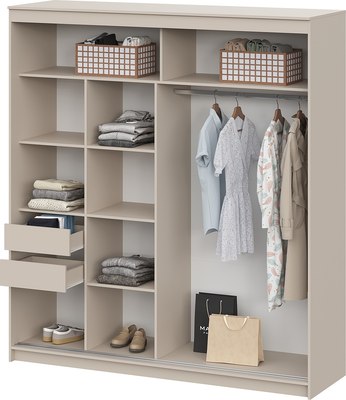 Шкаф-купе NN мебель К ШКП 3 2.0 Макс