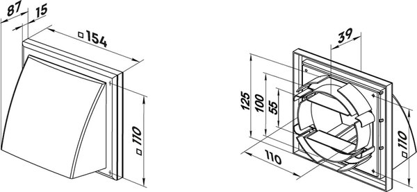 Колпак вентиляционный Zernberg Hood 1515 / 10417451
