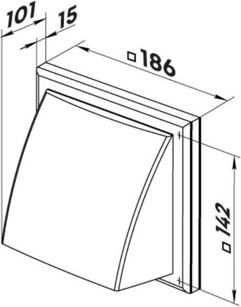 Колпак вентиляционный Zernberg Hood 1919 Brown / 10417511