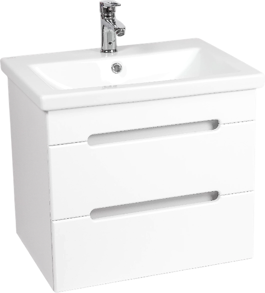 Тумба с умывальником Viant Марсель Como 60 / VMAR60CO-T2YP+S-UM-COM60/1-w - фото