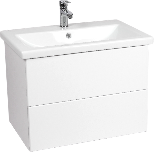 Тумба с умывальником Viant София Como 60 / VSOF60CO-T2YP+S-UM-COM60/1-w - фото