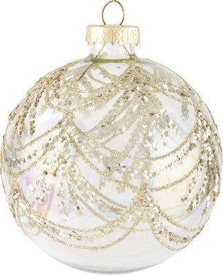 Шар новогодний Волшебная страна Вуаль / 108556 - фото