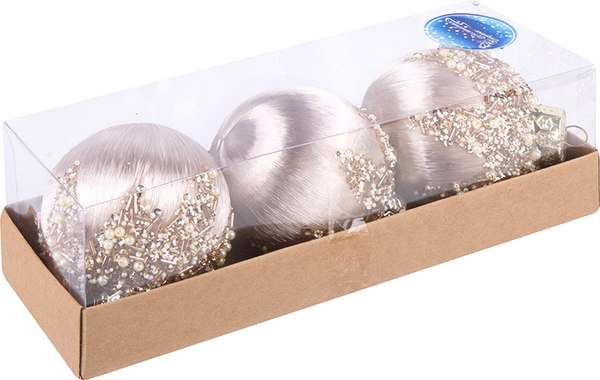 Набор шаров новогодних Волшебная страна SYQB-0124052 / 108510 - фото