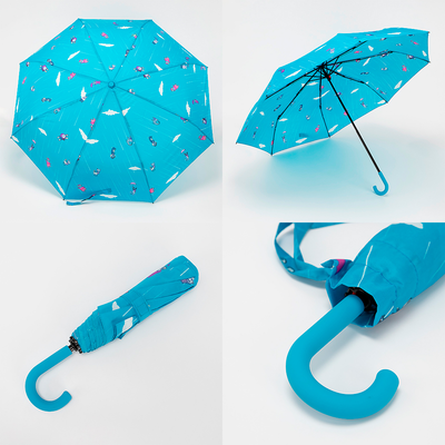 Зонт складной Rain Berry 734-2313-BLU