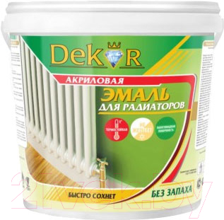 Эмаль Dekor Для радиаторов отопления - фото