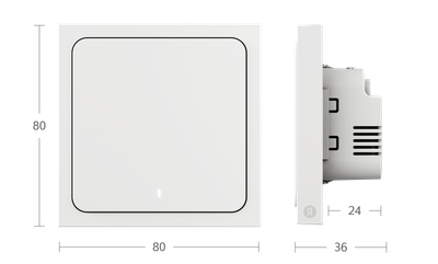 Умный выключатель Яндекс 1 клавиша YNDX-00531