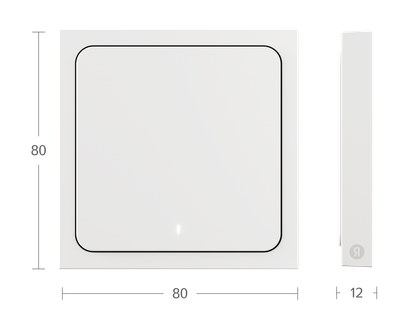 Умный выключатель Яндекс 1 клавиша YNDX-00534