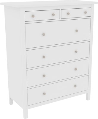 Комод ММЦ Кантри 06 (белый лак) - фото