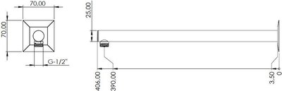 Излив Teska AKS3000