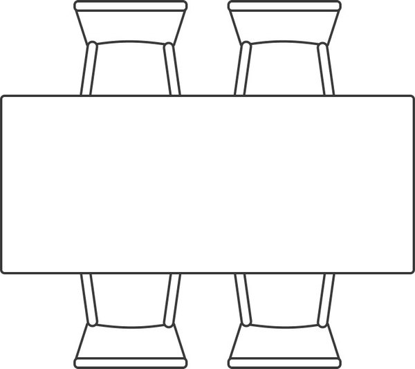 Обеденный стол Notta Тринити Лофт 140x80x75