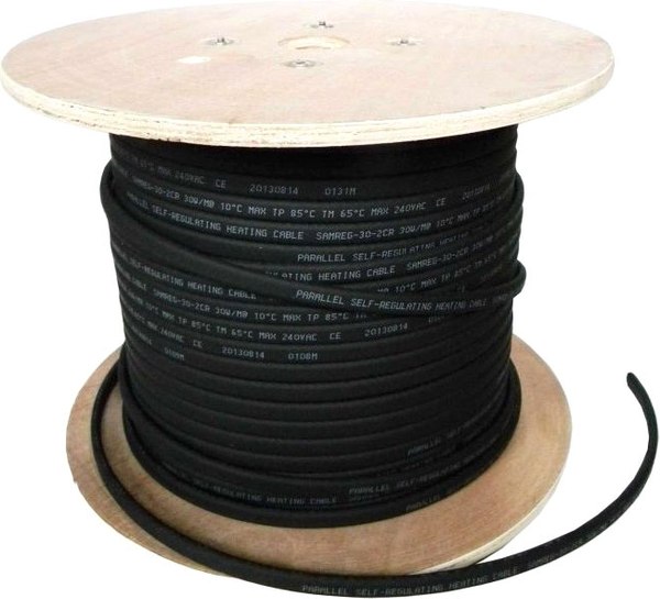 Греющий кабель для кровли CTH НСК-30Б PE с экраном - фото