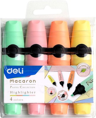 Набор маркеров Deli Macaron / U356MT - фото