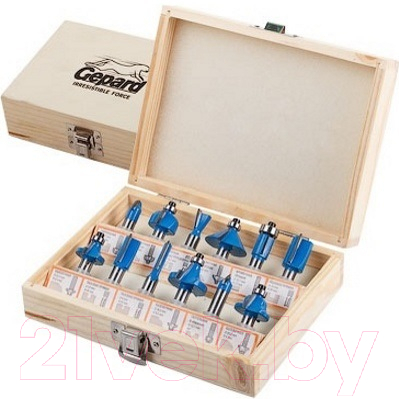 Набор фрез Gepard GP2300-08 - фото