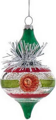 Елочная игрушка Kurt S. Adler Разноцветная сосулька / D3809 - фото