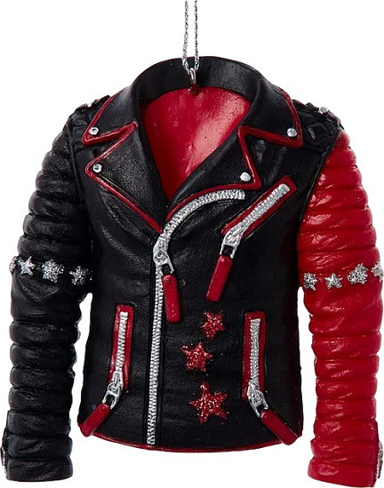 Елочная игрушка Kurt S. Adler Кожаная куртка / E0967 - фото
